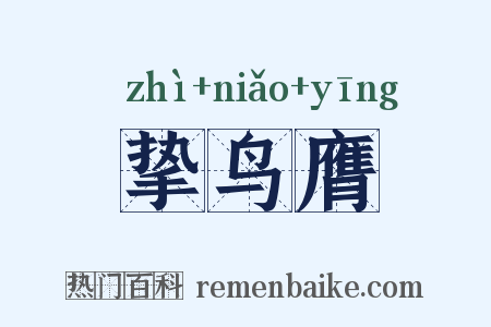 挚鸟膺是什么意思的图片